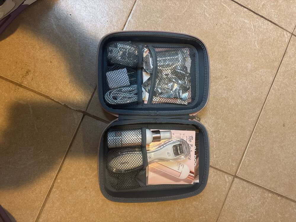 BeautyBio GloPRO Microneedling Regeneration Tool Set with Travel Case